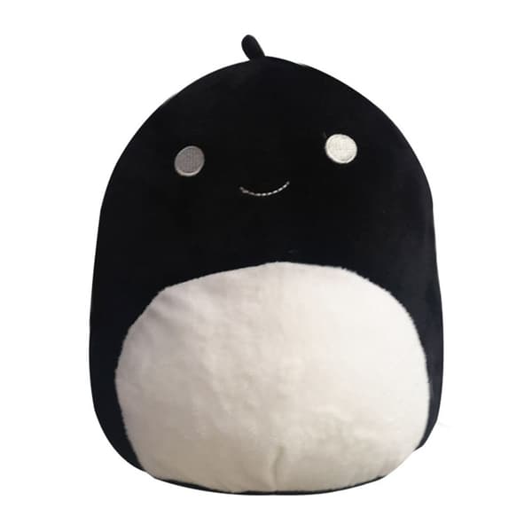 20-25 cm Squishmallow tyyny pehmolelu MUSTA DINOSAURUS MUSTA