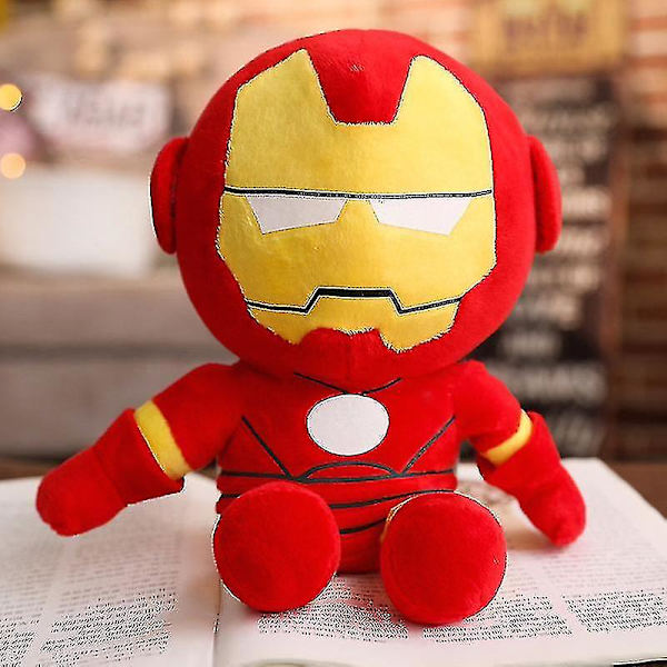 Avengers Doll Spider-man plysjleketøy Captain America Superman Plysjdukke Iron Man 27cm
