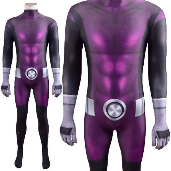 Soldat bodysuit til mænd Cosplay kostume Halloween fest Adult XL