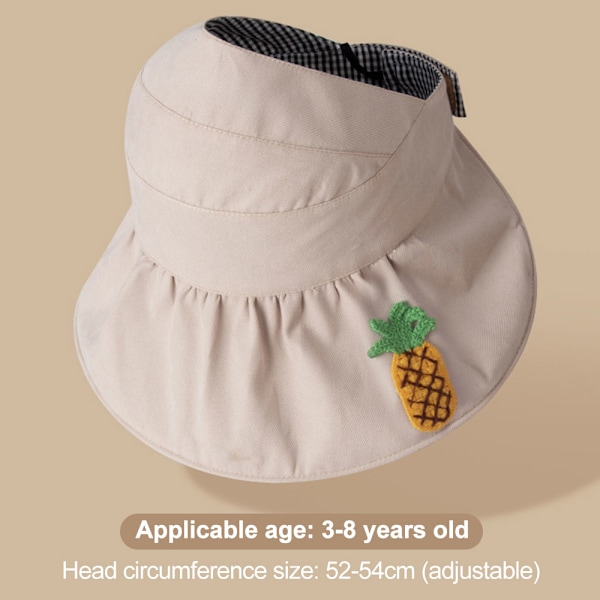 50-54cm säädettävä päänympärys, kesälasten vartalo Beige