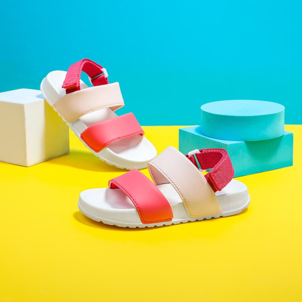 Lasten rantasandaalit Summer Baby Little Solid -sandaalit Pink 29-Inner18.1cm