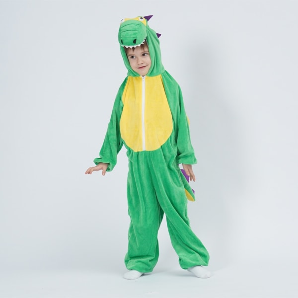 öt Djur Dinosaur Barn Kostym Cosplay L S