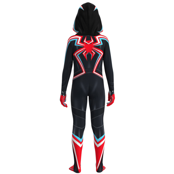 Børnekostume Spiderman Cosplay Jumpsuit Halloween Cosplay kostume 130cm