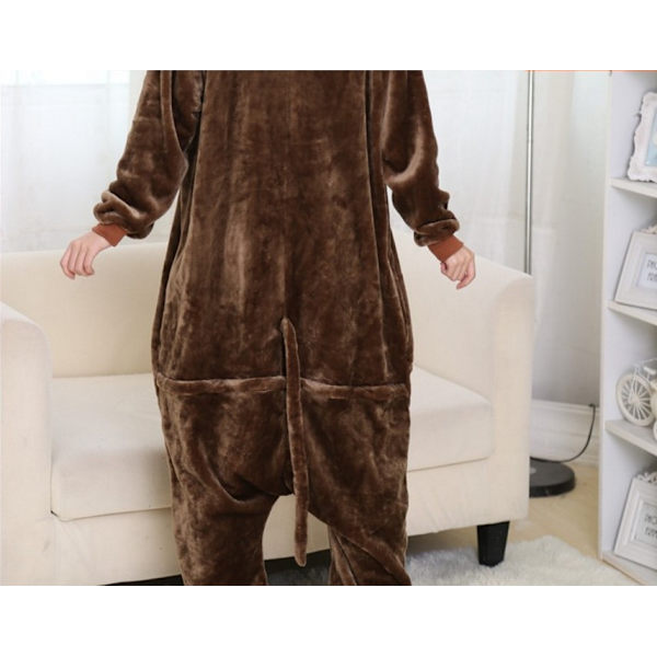 Charmander Adults Onesie -asupyjamat Book Week Cosplay Yellow 110 Brown Red S