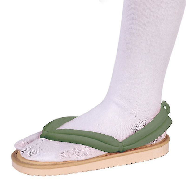 Anime Demon Slayer Cosplay Kengät Kimetsu No Yaiba Kamado Clogs S Green 42 43