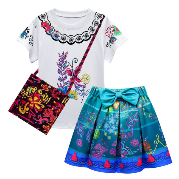 Barnklänning Mirabell Madrid Animation Kostym Princess Dress 120cm