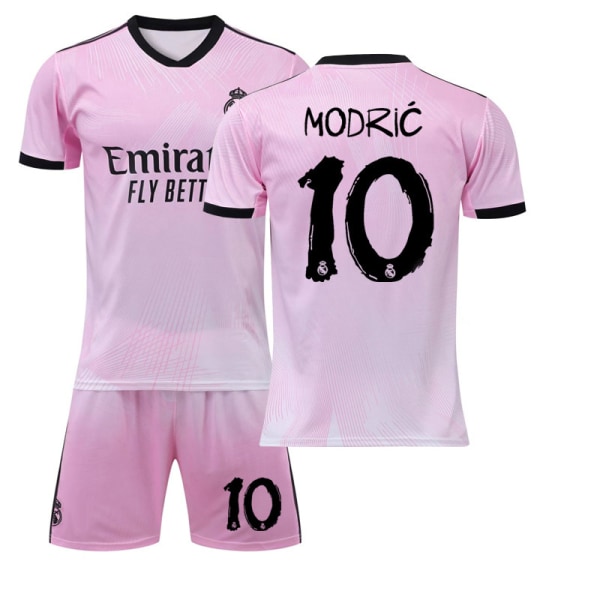 22 Real Madrid Minnesmärke tröja nr. 10 Modric tröja 18(100110cm)
