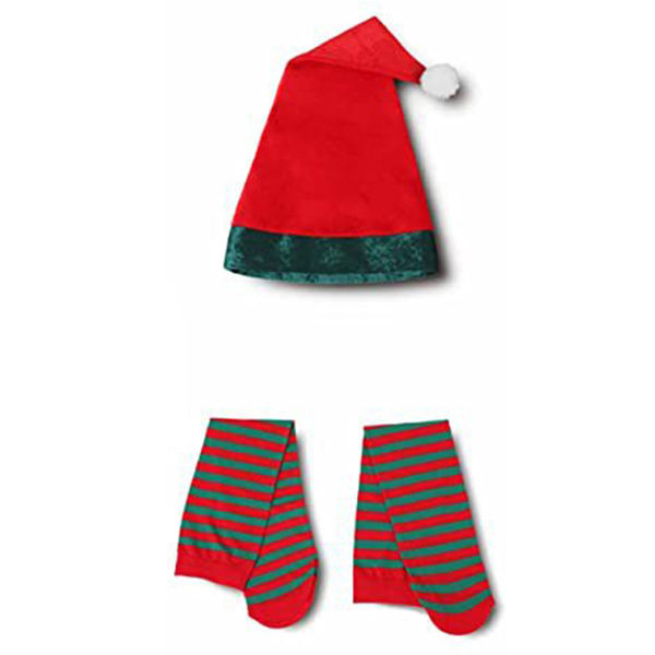 Jente Gutt Jul Elg Fancy Dress Xmas Party Cosplay Klær red 100cm