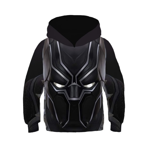 arvel Super and Heroes Black Panther 3D Sweatshirt Digital Prin Muscle Panther children M
