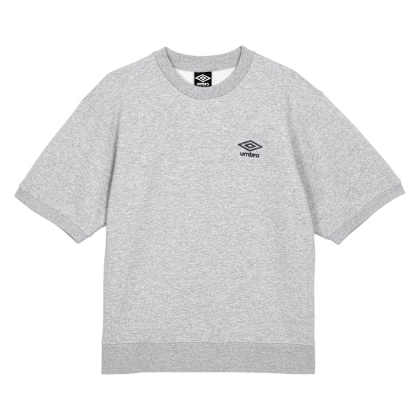 Umbro Herr Core Kortärmad weatshirt  Grå Marl/Collegiate Grey Marl/Collegiate Blue S