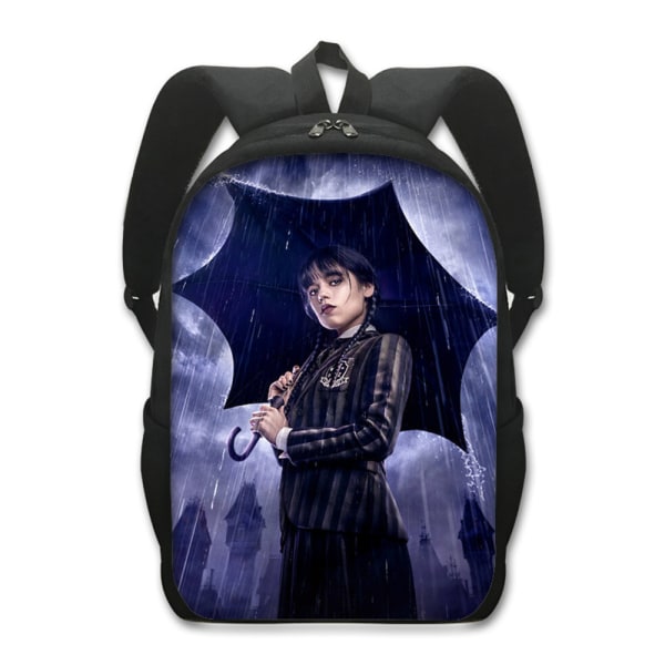 Keskiviikko Addams perheen reppulaukut Lompakot Nevermore koululaukku B