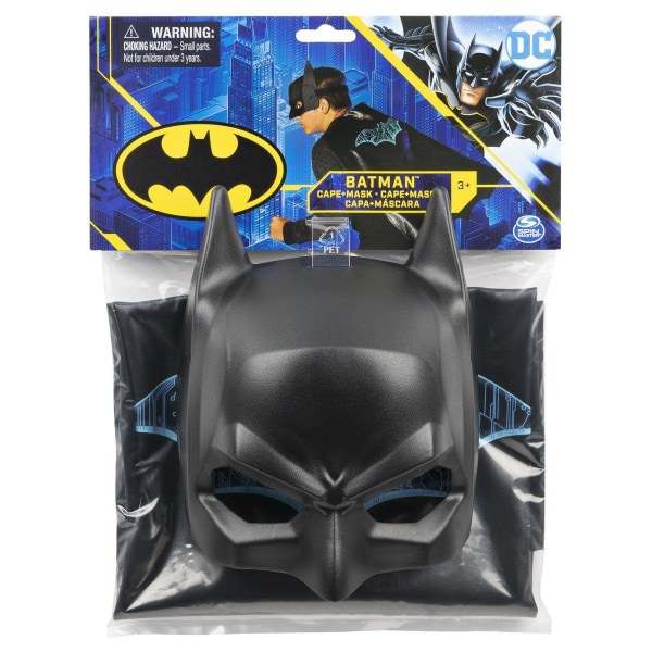 Batman Cape og maske multicolor