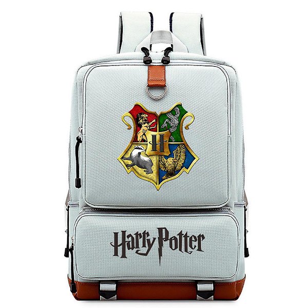 Hp koululaukku Harry Potter olkapää opiskelijan koululaukku light grey