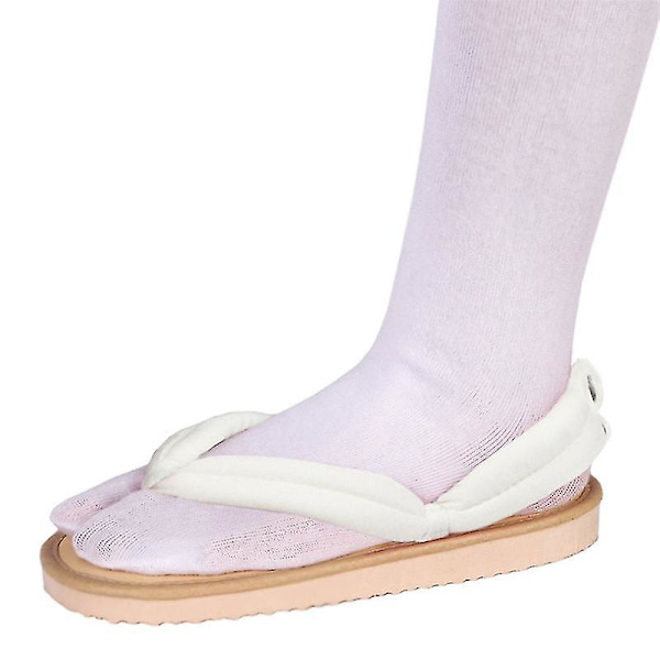 Anime Demon Slayer Cosplay Kengät Kimetsu No Yaiba Kamado Clogs S White 40 41