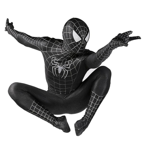 Black Venom 2 Spiderman Jumpsuit Spider-man Body Cosplay kostyme Voksen/barn 130