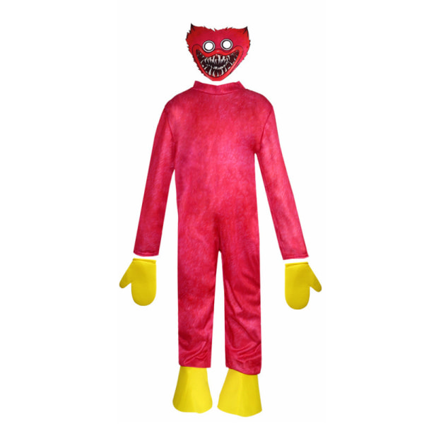 Huggy Wuggy-kostyme Poppy Playtime Suit Z BLUE L(130-140cm)