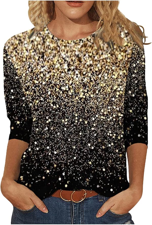 Damebluse Salg Clearance Party Elegant Sleeve Topper M