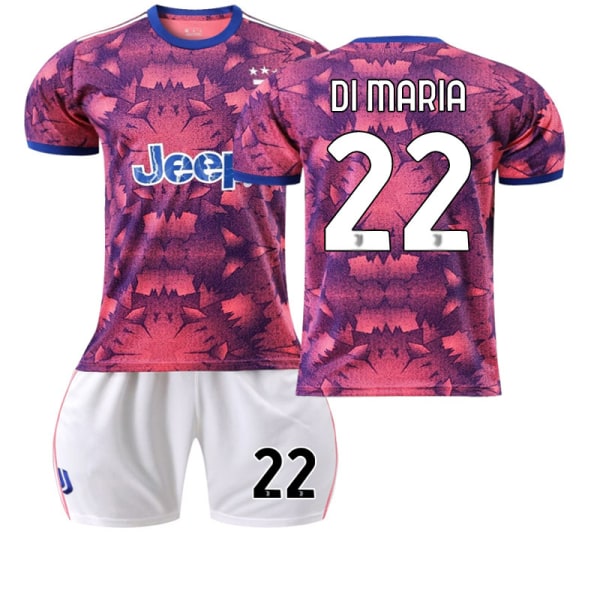 22 Juventus tröja away NO. 22 Di Maria tröja #28