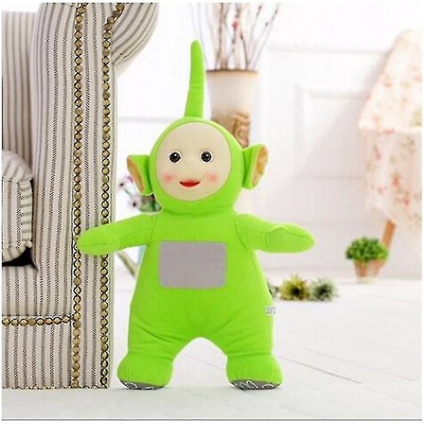 Teletubbies Plyschleksak stoppad docka Barnpresent 25/38/50cm Green 35cm