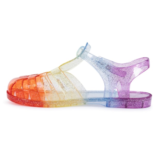 Trespass børne/børns gelé sandaler Rainbow 2 UK
