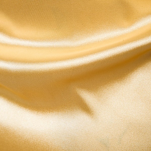 Långärmade skjortor med knapp för män Glänsande långärmade skjortor Yellow XL