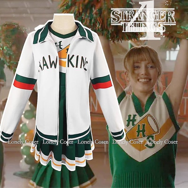 Chrissy Cunningham Cosplay -asu Stranger Things kausi 4 Cheerleader Props Hawkins High School Lu