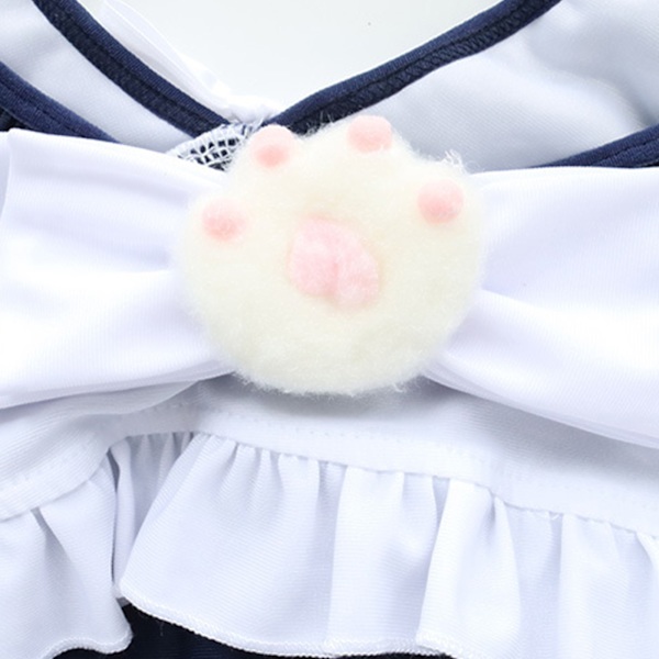 Naisten Lolita Söpö koulutyttö piika-uimapuku Anime Sukumizu Cosplay -asu Sexy Beauty Back Bodysuit Alusvaatteet setti