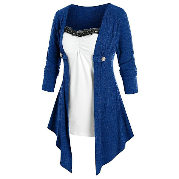 Kvinders middelalderlige cosplay-kostumer Halloween-rollespilskjoler S XL