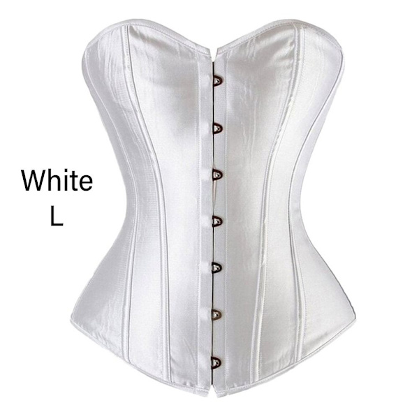 Korsetti Bustier Top Waist Shaper VALKOINEN white L
