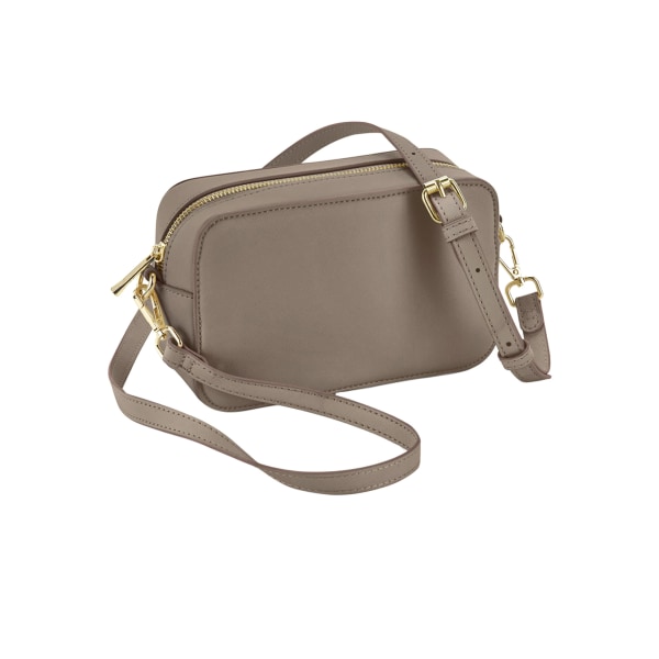 Bagbase Dam/Ladies Boutique Crossbody Bag Taupe One Size
