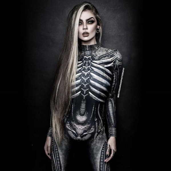 Kostyme Kvinner Sexy Sci Fi Halloween Kostyme Beste Skumle Kvinner black XS