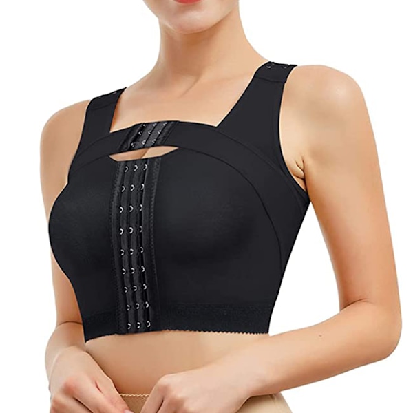 Posture Corrector Compression Shapewear Toppe med støttestropper