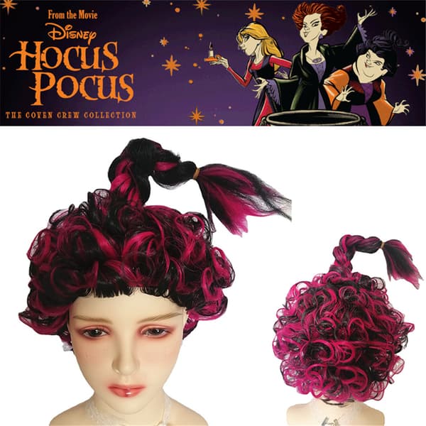 Halloween-asu Hocus Pocus Peruukki Cosplay Party -punos
