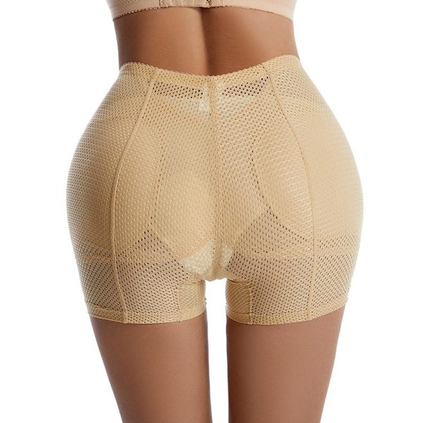 Naisten Butt Lifter Hip Enhancer Shaper Alushousut Alusvaatteet Ass Pad Beige M
