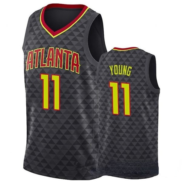 Ny säsong Atlanta Braves Trae Young Jersey Baskettröja K XL