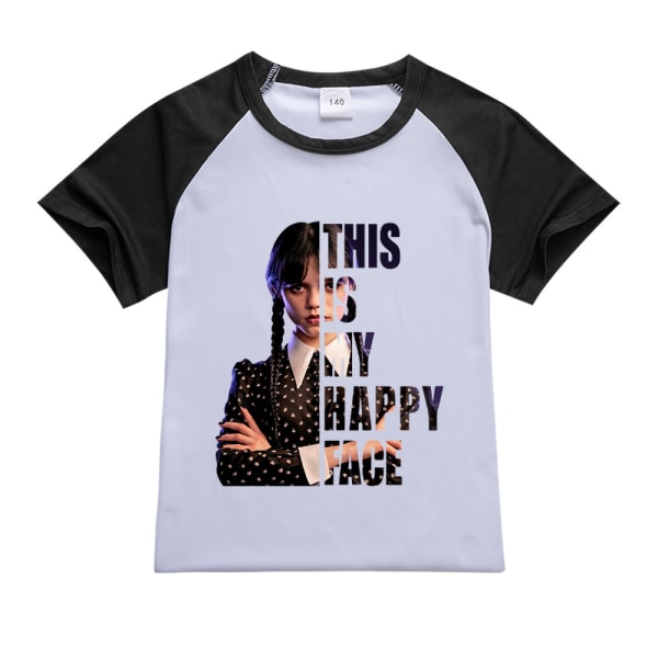 Wednesday Addams Printed Sports T-shirt Y1 100cm