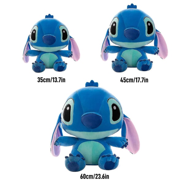 2023 Stitch Plysch Doll Toys Anime Lilo And Stitch Stich Plysch Leksaker Barn Present 35cm