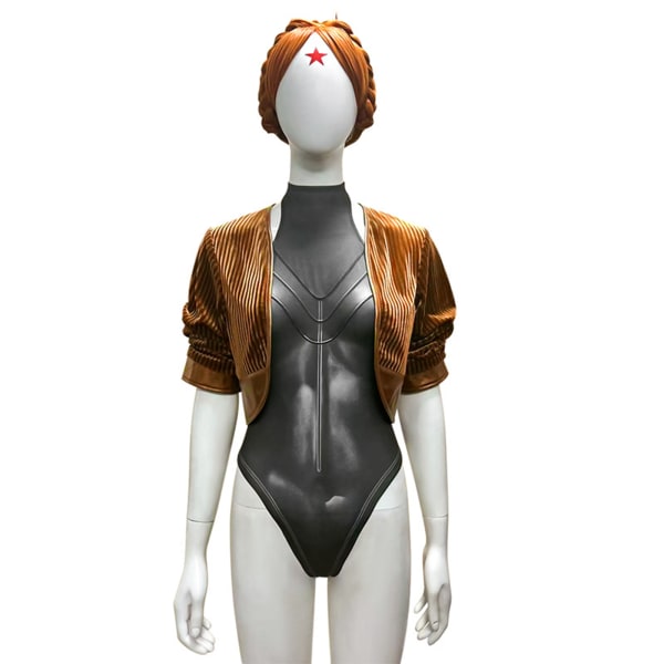 Atomic Heart cosplay kostumer til kvinder, der ammer som en-tærte Sort S