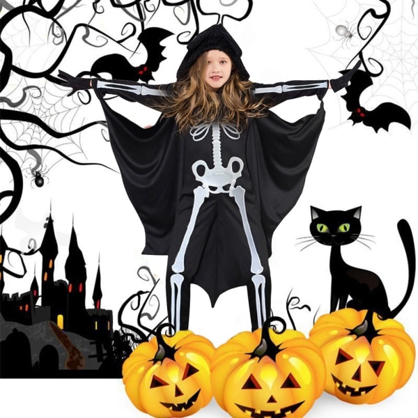 Halloween flagermus kostume Cosplay kostumer til børn 100
