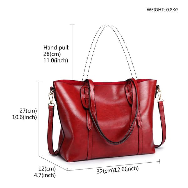 laukku naisille wine red