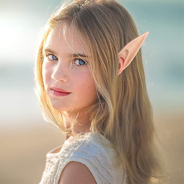 Elf Ears Cosplay Accessoarer Wolf Ears Halloween Elven Vampire