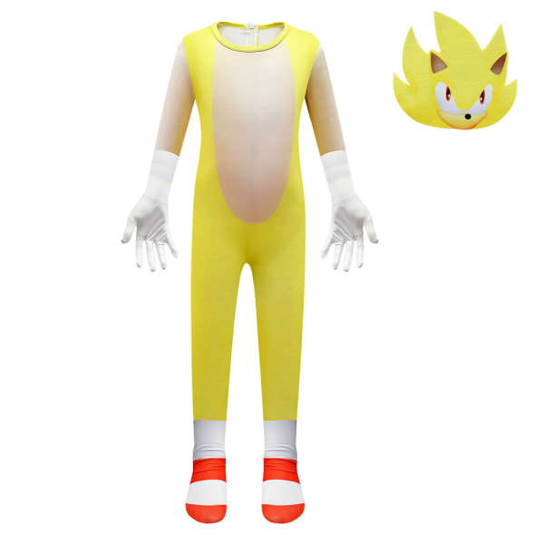 Sonic The Hedgehog -asu lapsille Cosplay + maskisarja 110cm
