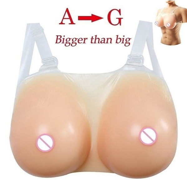 Cosplay Prothesis Pseudo Mom Fake Breast Realistic 800g(1pair)