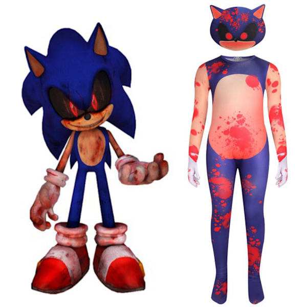 Sonic Performance Costume Halloween Cosplay Costume W 130cm
