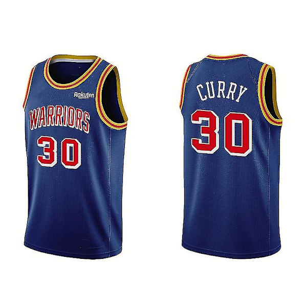 Nba Golden State Warriors Stephen Curry #30-trøye (voksenstørrelse) XXXL(185-190CM)
