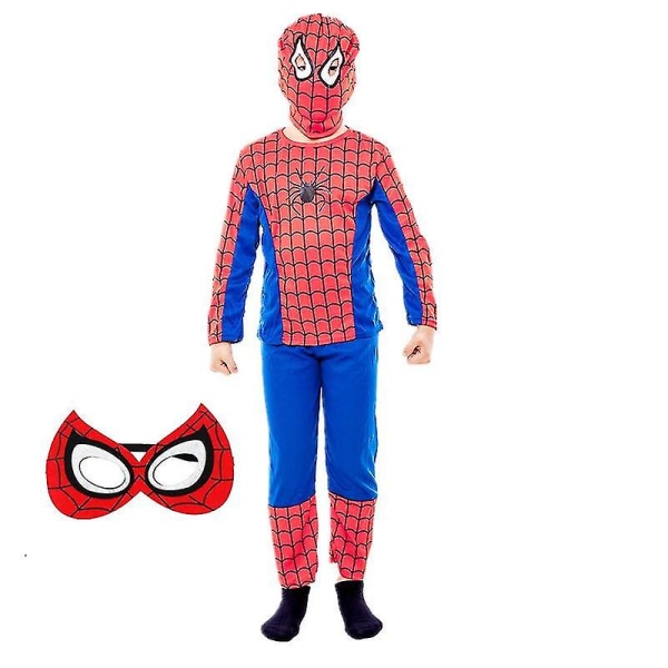 Elokuva Supersankari Halloween-asu Cosplay Spiderman Sukkahousut Lasten Cosplay Seksikkäät pukuvaatteet Spiderman Cosplay Mekot 01 M