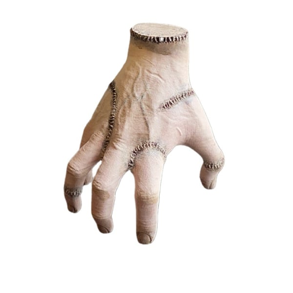 Onsdag Addams Thing Hand Cosplay Hånd Skræmmende Prop Dekorationer S