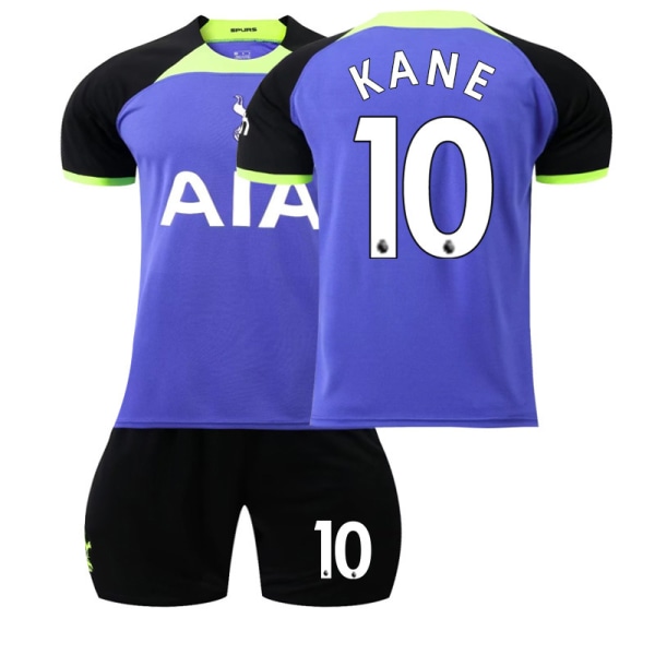 22 Tottenham skjorte bortekamp nr. 10 Kane skjorte 20(115-125cm)