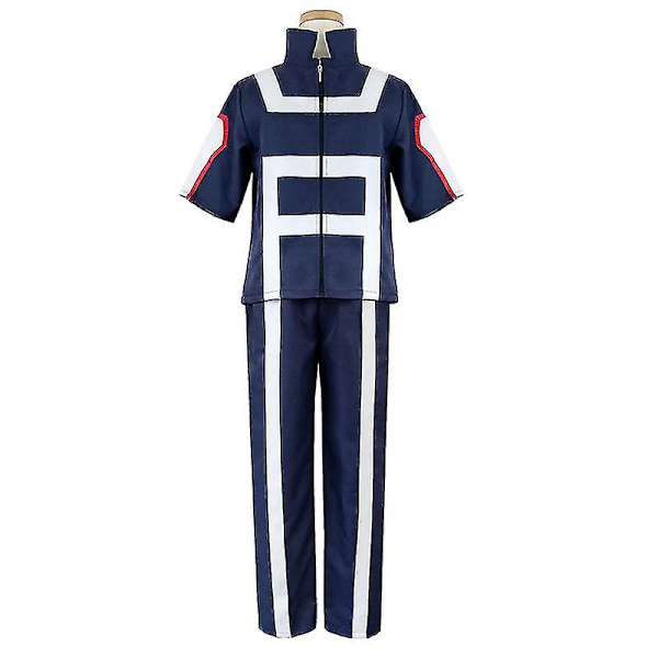 My Hero Academia Boku No Hero Academia Cosplay Gym port Costume Costume Uniform_y W - Men S