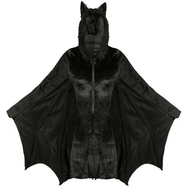 Vampyr Bat Wings Cape Voksen Halloween Fancy Dress kostume XL
